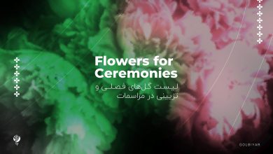 لیست گل‌ های فصلی و تزئینی در مراسمات